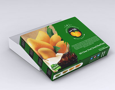 mango carton box design and amazon packaging design