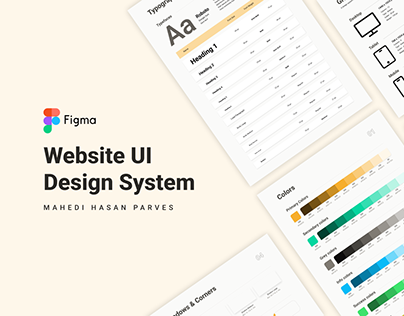 Website UI Design System