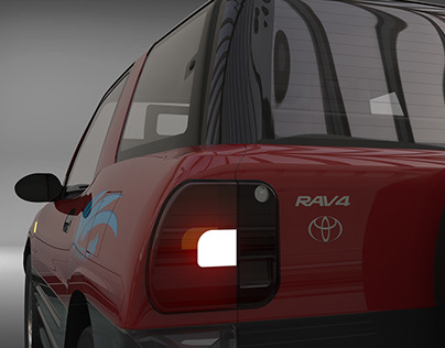 Toyota RAV4 CAD model