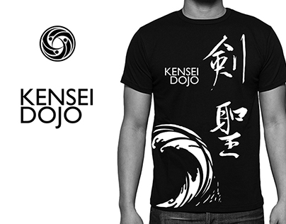 T shirt design for a japanese fencing sport club Kensei