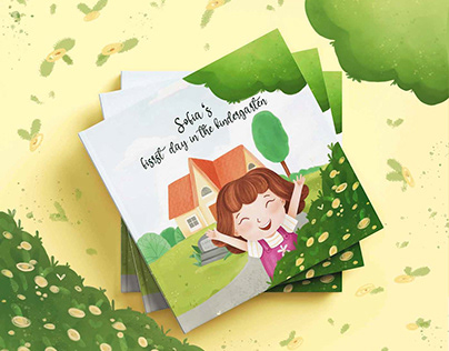 Children's book "Sofia's first day in the kindergarten"