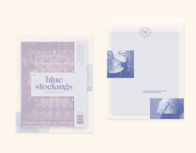 Blue Stockings Magazine Editorial Design