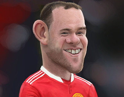 Wayne Rooney Caricature