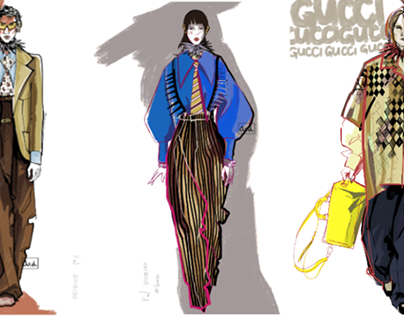 Gucci sketches 2019