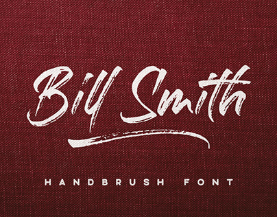 FREE | Bill Smith Handbrush Font