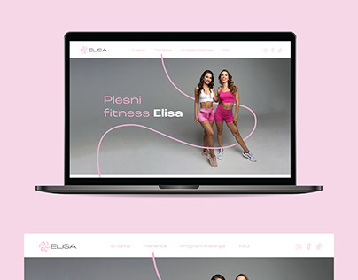 Website design for Elisa dance studio