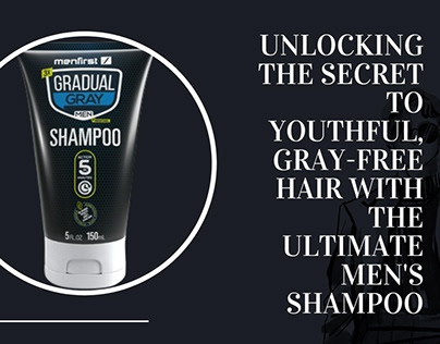 Secret to Youthful Gray Free Hair with Men's Shampoo