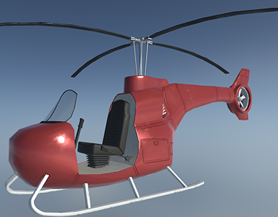 Single-seat helicopter
