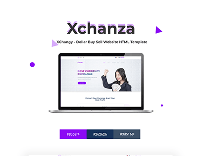 Xchanza - Dollar Buy Sell Website HTML Template