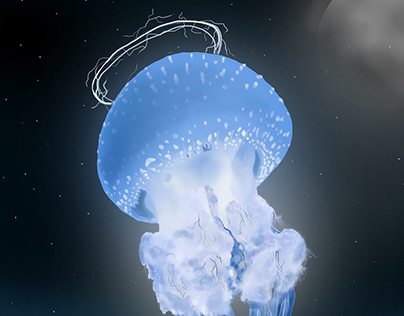 Dream of a Jellyfish | Digital Illustration