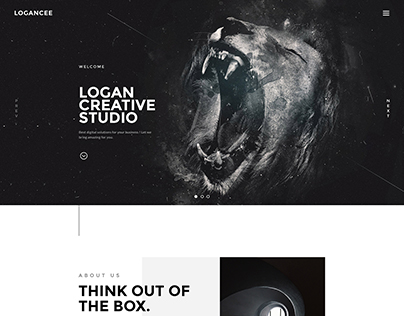 Logancee | Creative Studio Homepages