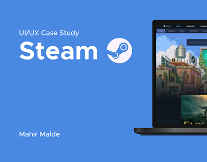 Project thumbnail - Steam Redesign - UI/UX Case Study