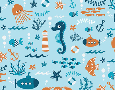Sealife Pattern Design