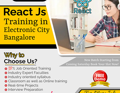 React js Training in Electronic City Bangalore