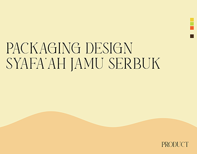 Repackaging Design "Jamu Serbuk Syafa'ah"