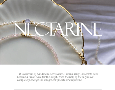 Nectarine handmade jewelry