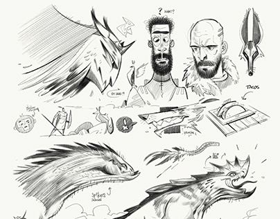 PAGES FROM MY SKETCHBOOK(DIGITAL)