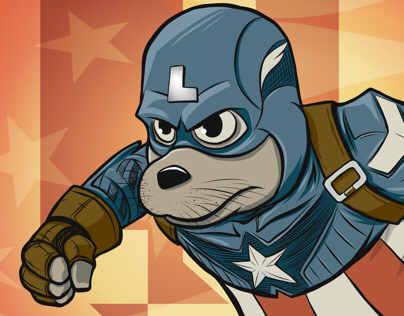Captain America/Lou Seal