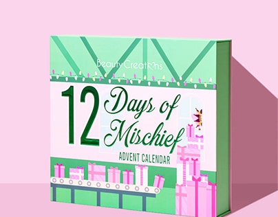 12 Days Of Mischief Advent Calender / Packaging Design