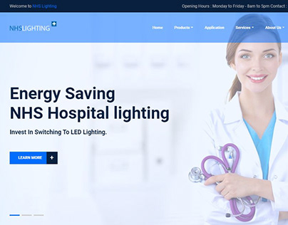 NHS Lighting website PHP contact form