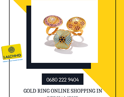 Gold Ring Online Shopping in Berhampur