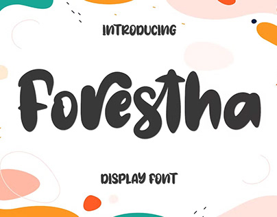Free Forestha Display Font