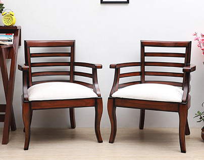 Toledo Wooden Arm Chairs