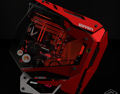 Project thumbnail - Ferrari Build Gaming PC