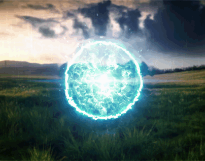 Animated Energy Ball