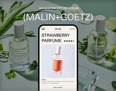 MALIN+GOETZ | UX/UI Concept Redesign