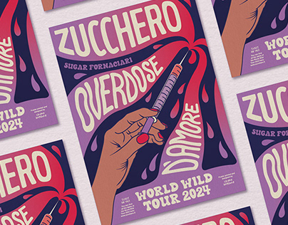 WORLD WILD TOUR 2024 ZUCCHERO | Poster