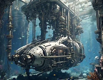 Explore the depths of a city beneath the waves.