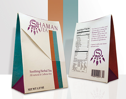 Shaman Tea Logo Design