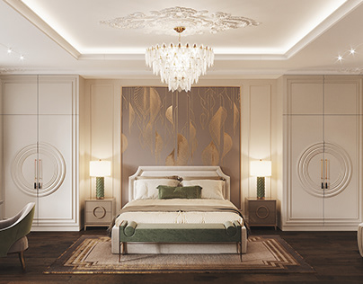 Bedroom in JK Golden Keys (Moscow)