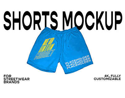 Sweat Shorts Mockup