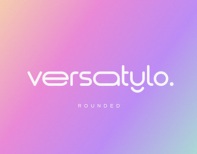 Versatylo Rounded - Logo Font