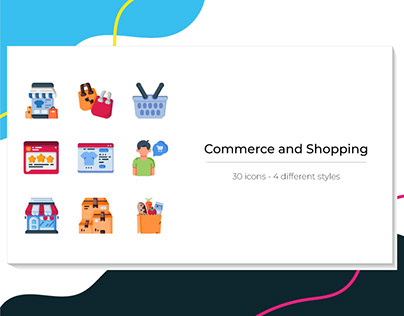 Commerce and Shopping icons