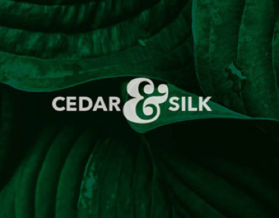 Cedar & SIlk - Spa Branding