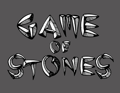 Game of Stones - Typeface Design
