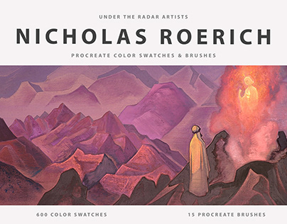 Nicholas Roerich Procreate Brushes