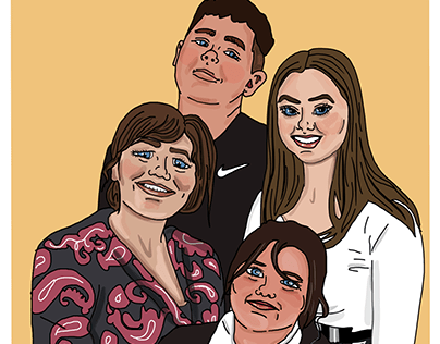 Family Custom portrait