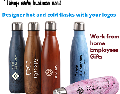Customized Hot & Cold Flask with your logos and names.