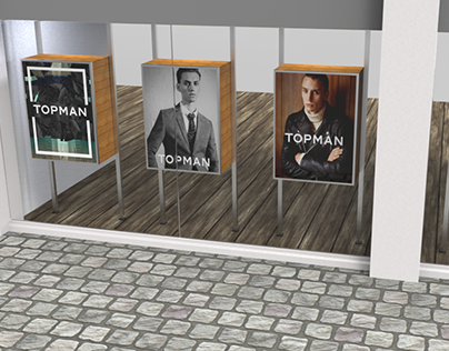 Fashion outlets - A window display concept