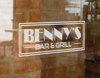 Benny's Bar & Grill Brand Identity