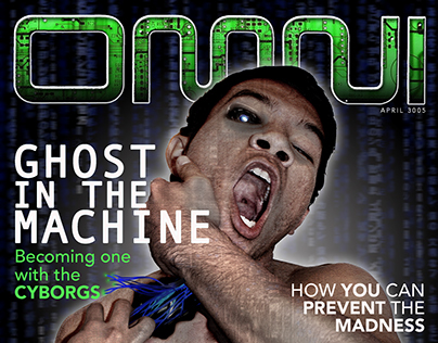 Digital Image Design Sci-Fi Magazine Cover