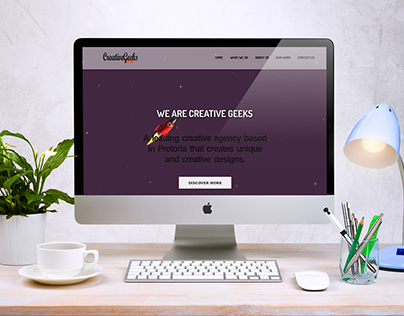 Creative Geeks Website