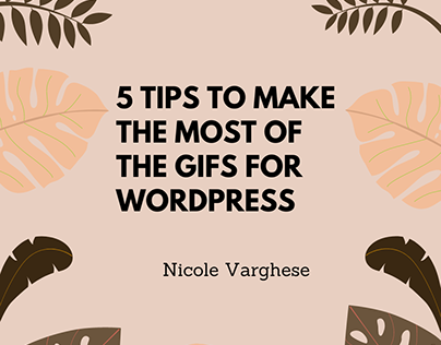 5 Tips to make the most of the GIFs for WordPress