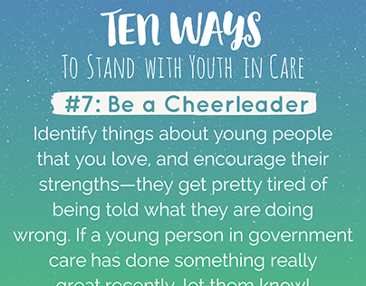 10 Ways: Be a Cheerleader