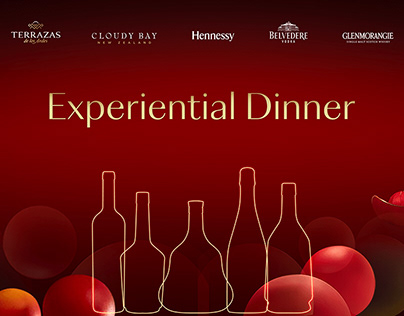 MOET - HENNESSY DINNER PARTY - 2D GRAPHIC