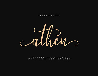 Athen Typeface